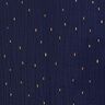 Muslin Foil Print Rectangle | by Poppy – navy blue,  thumbnail number 1