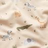 Cotton Jersey happy jungle animals – cashew,  thumbnail number 2