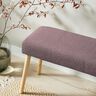 Upholstery Fabric Sheepskin look – mauve grey,  thumbnail number 7