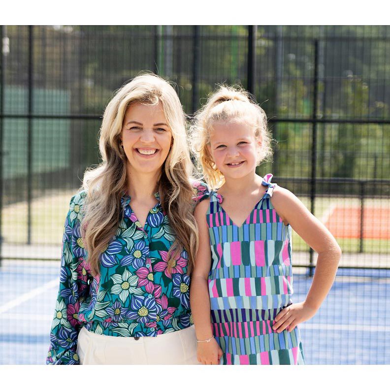 Cotton Viscose Blend wild stripes | Poppy Fabrics – reed/pink,  image number 5