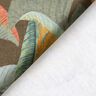 Decor Fabric Half Panama Banana Leaves – copper/khaki,  thumbnail number 4