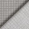 Shirt fabric square – black/white,  thumbnail number 4