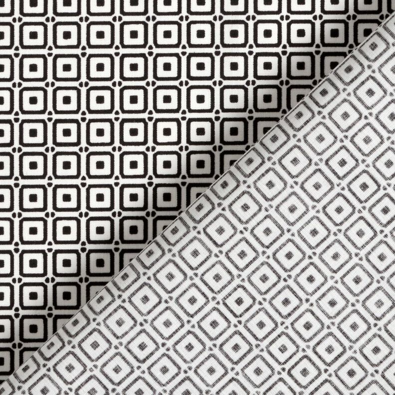 Shirt fabric square – black/white, image number 4