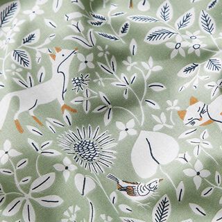 Cotton Poplin Fox meadow – reed, 