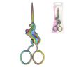 Unicorn Embroidery scissors  [ Length: 13 cm ] – colour mix,  thumbnail number 1