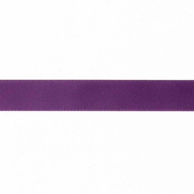 Satin Ribbon [15 mm] – aubergine,  image number 1