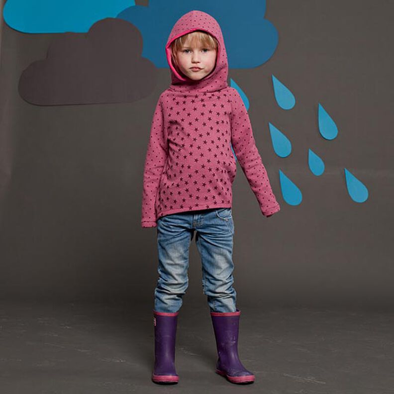 TONI Hooded Jumper for Boys and Girls | Studio Schnittreif | 86-152,  image number 4