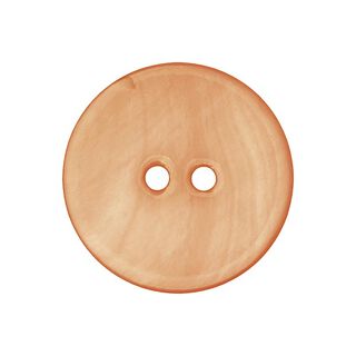 Pastel Mother of Pearl Button - apricot, 