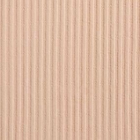 Ribbed Jersey single knitting pattern – beige, 