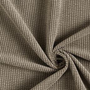 Chunky Corduroy Bubble Plain – dark taupe, 