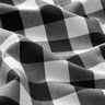 Shirting Fabric Large baker's check – white/black,  thumbnail number 2
