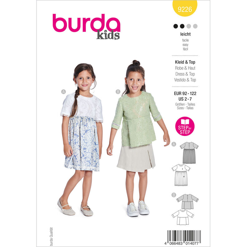 Dress | Burda 9226 | 92-122,  image number 1