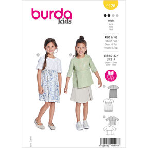 Dress | Burda 9226 | 92-122, 