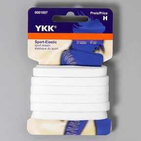 Sports Elastic [5m] – white | YKK, 