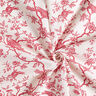 Cotton Cretonne birds – red/offwhite,  thumbnail number 3