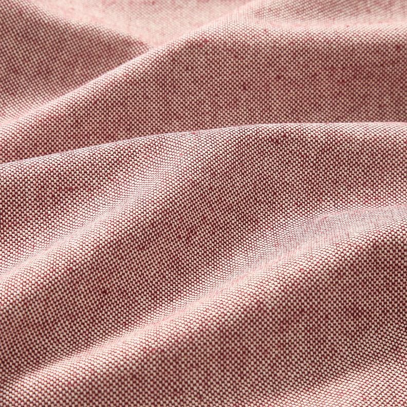 Decor Fabric Half Panama Two-tone – carmine/natural, image number 2