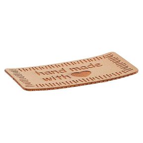 Handmade with Love Embellishment [ 40 mm ] – beige, 