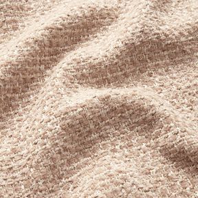 Upholstery Fabric colourful bouclé look – anemone/light beige, 