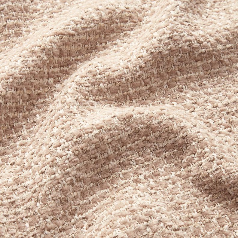 Upholstery Fabric colourful bouclé look – anemone/light beige,  image number 2