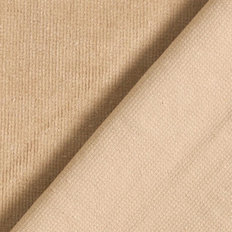 Stretchy fine corduroy – beige,  image number 3