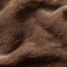 high-quality solid-color faux fur – brown,  thumbnail number 2