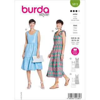 Dress | Burda 5813 | 36-46, 