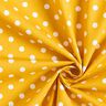 Cotton Poplin Large Dots – mustard/white,  thumbnail number 5