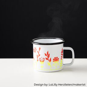 Vinyl film - Colour changes with heat Din A4 – red/yellow, 