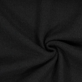 Fulled woollen loden – black, 