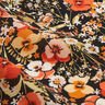 Sea of flowers crepe chiffon – black,  thumbnail number 2