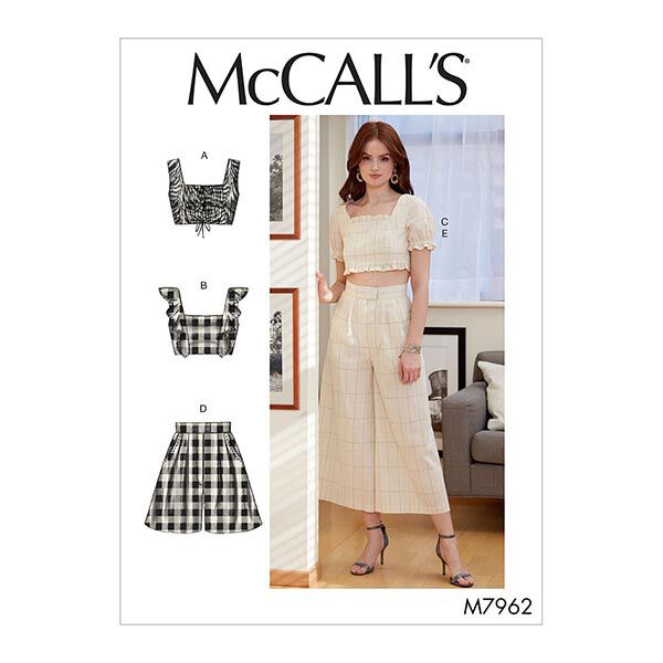 Top/Trousers/Shorts, McCall‘s 7962 | 38-46,  image number 1