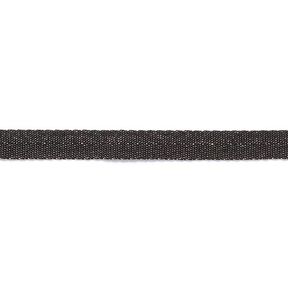 Webbing Metallic [9 mm] – black/metallic silver, 