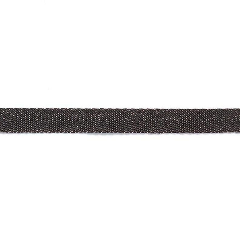 Webbing Metallic [9 mm] – black/metallic silver,  image number 2