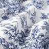 Decor Fabric Canvas romance – white/blue,  thumbnail number 2