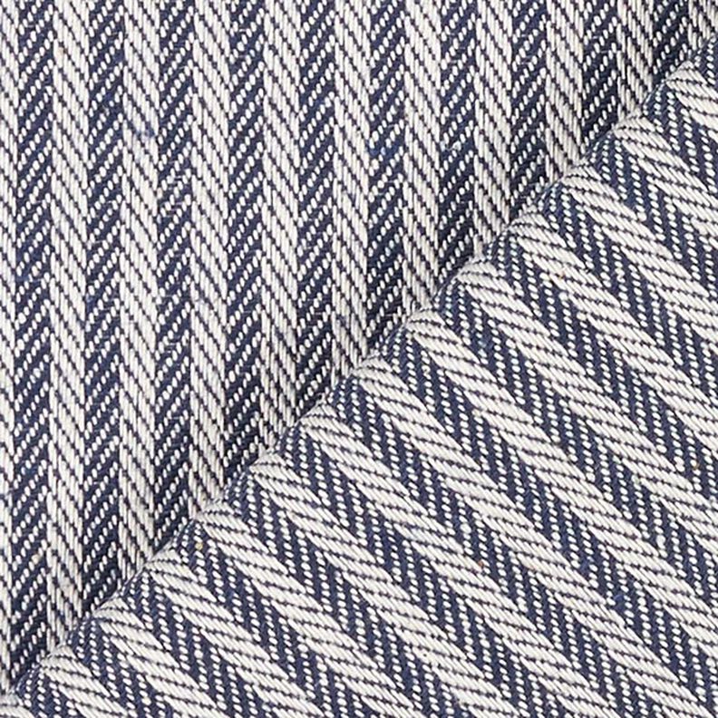 Stripe Jacquard Furnishing Fabric – blue,  image number 3