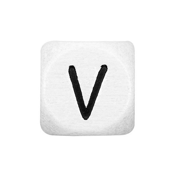 Wooden Letters V – white | Rico Design,  image number 1