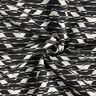 jacquard knit geometric pattern – black/white,  thumbnail number 4