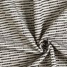 Decor Fabric Jacquard rustic stripes – black/natural,  thumbnail number 3