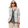 Linen blend check – light grey,  thumbnail number 5