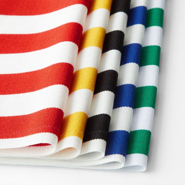 Outdoor Deckchair fabric Longitudinal stripes, 44 cm – green,  image number 3