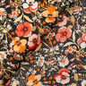 Sea of flowers crepe chiffon – black,  thumbnail number 4