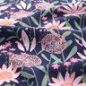 Cotton Poplin large meadow flowers Digital Print | Poppy Fabrics – midnight blue,  thumbnail number 2