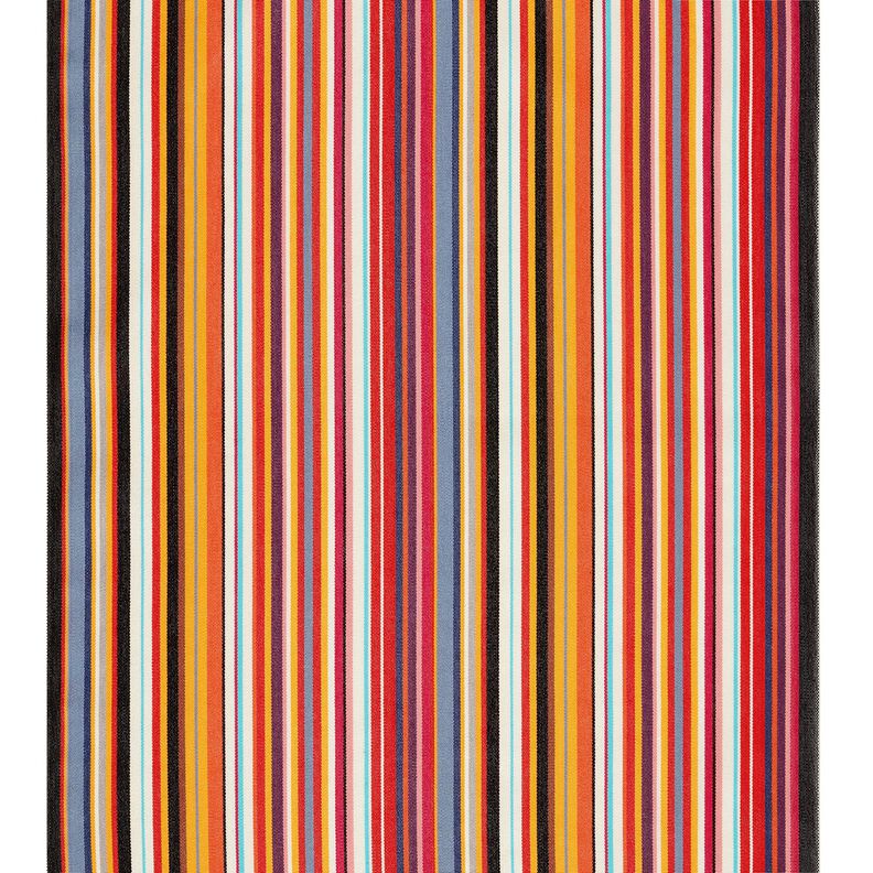 Outdoor Deckchair fabric Longitudinal stripes 44 cm – carmine/white,  image number 1
