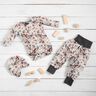 Ribbed Jersey romantic flowers Digital Print – offwhite,  thumbnail number 6