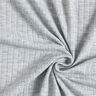 Plain ribbed knit – silver grey,  thumbnail number 3