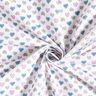 Cotton Poplin Sweet hearts – white/pastel violet,  thumbnail number 3