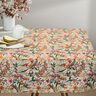 Decorative fabric, half Panama, floral – apricot/natural,  thumbnail number 6