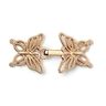 Metal Butterfly Closure [40mm] - gold metallic,  thumbnail number 1
