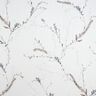 Curtain Fabric Voile Delicate branches – white/silver grey,  thumbnail number 1