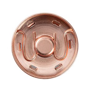 Sew-On Press Stud [Ø 30 mm x 2 pieces] - rose gold | Prym, 
